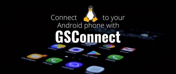 GSConnect to connect phone with linux